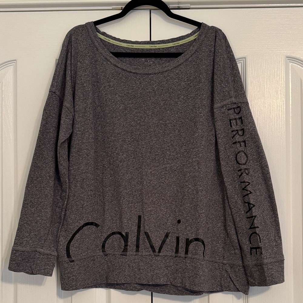 SOLD! 

Calvin Klein Charcoal Top
